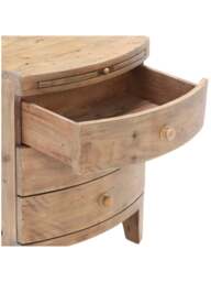 Barker and Stonehouse Lewes Bedside Cabinet in Neutral - thumbnail 4