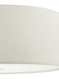 Dar Lighting Ronda Easyfit Drum Shade in White, Size 60cm - thumbnail 3