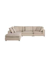 Barker and Stonehouse Solace Modular Corner 4 Seater Sofa in Cream - thumbnail 3
