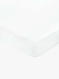 Bedeck of Belfast Fine Linens 600 Thread Count Egyptian Fitted Sheet in Grey, Cotton, Size Single
