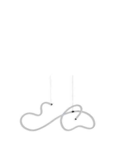 Heal's Squiggle Led Ceiling Pendant Black Chrome in White - image 1