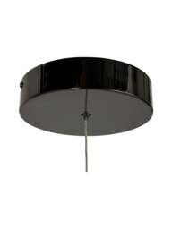Heal's Squiggle Led Ceiling Pendant Black Chrome in White - thumbnail 4