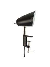 Heal's Helsinki Clamp Wall/ Table Lamp in Black - thumbnail 1