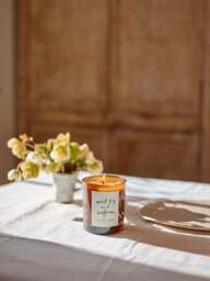 Plum & Ashby Wild Fig Saffron Candle - thumbnail 3