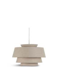 Heal's Tessuto 3 Tiered Pendant in Natural