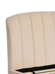 Barker and Stonehouse Reyes Fabric Double Bed Frame in Neutral - thumbnail 3