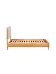 Barker and Stonehouse Winchester Upholstered Super King Bed Frame in Neutral - thumbnail 3