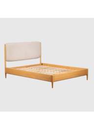 Barker and Stonehouse Winchester Upholstered Super King Bed Frame in Neutral - thumbnail 4