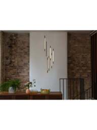 Heal's Saber Led Chandelier 7 Light Cluster Pendant Black - thumbnail 2