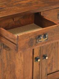 Barker and Stonehouse New Frontier Narrow Sideboard in Mango Wood - thumbnail 5