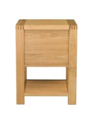 Barker and Stonehouse Ercol Bosco 2 Drawer Bedside Cabinet in Neutral - thumbnail 3