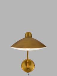 Heal's Milton Swing Arm Wall Light Brass in Gold, Size 34x21x52.2 - thumbnail 4