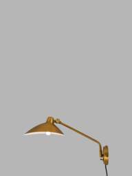 Heal's Milton Swing Arm Wall Light Brass in Gold, Size 34x21x52.2 - thumbnail 3