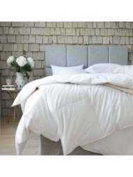 The Fine Bedding Company Goose Feather & Down Duvet All Seasons in White, Size King - thumbnail 3