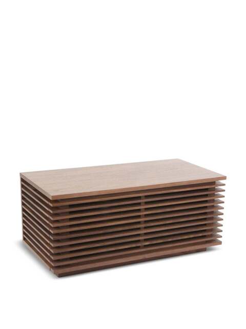 Heal's Verona Av Unit Narrow Walnut in Brown, Size 90x46x41