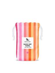 Dock & Bay Large Beach Towel Pink in Miami Sorbet - thumbnail 2