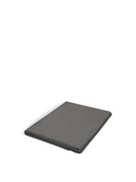 Bedeck of Belfast Fine Linens 400 Thread Count Sateen Flat Sheet in Charcoal, Cotton, Size King - thumbnail 3