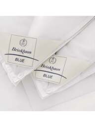 Brinkhaus Blue Goose Down Duvet Warm 9.5 Tog in White, Cotton, Size Single - thumbnail 1