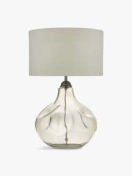 Dar Lighting Esarasa Table Lamp Smoked Glass