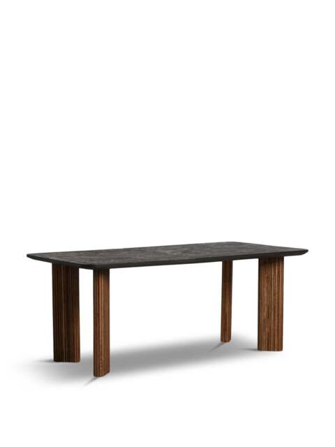 Barker and Stonehouse Trinidad Reclaimed Teak Wood Dining Table in Brown - image 1