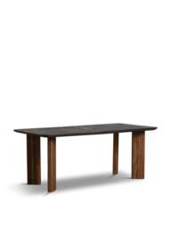 Barker and Stonehouse Trinidad Reclaimed Teak Wood Dining Table in Brown - thumbnail 1