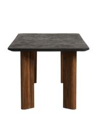 Barker and Stonehouse Trinidad Reclaimed Teak Wood Dining Table in Brown - thumbnail 4