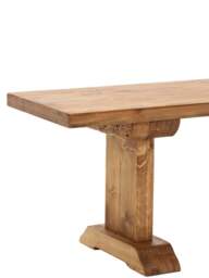 Barker and Stonehouse Covington Reclaimed Wood Dining Bench in Brown, Size 200cm - thumbnail 3