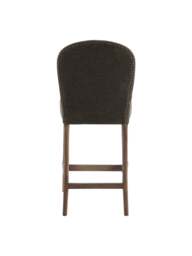 Barker and Stonehouse Maurice Boucle Counter Stool With Brass Studs in Green - thumbnail 5