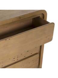Barker and Stonehouse Tosca Reclaimed Wood 3 Drawer Lowboy Cabinet in Brown - thumbnail 5