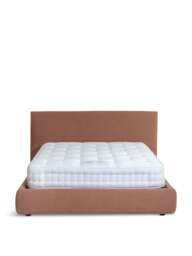 Heal's Alba Storage Bed King Siena Clay in Tan, Cotton - thumbnail 1