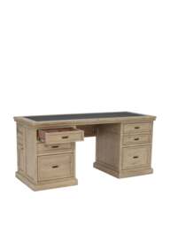 Barker and Stonehouse Verberie Office Desk in Reclaimed Wood - thumbnail 2