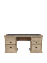 Barker and Stonehouse Verberie Office Desk in Reclaimed Wood - thumbnail 3