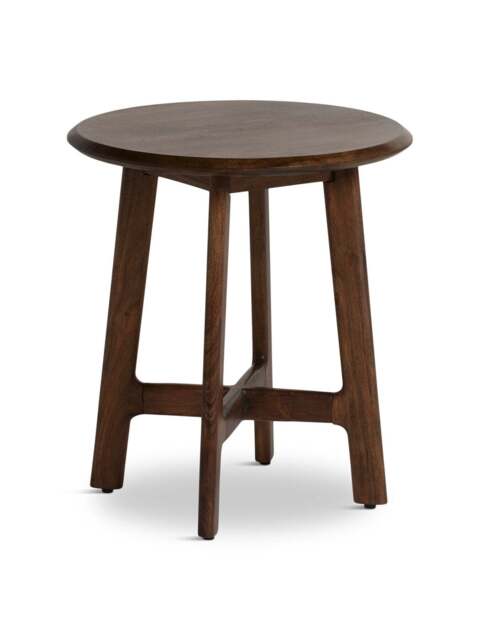 Barker and Stonehouse Cresta Acacia Wood Side Table in Brown - image 1