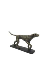 Libra Interiors Hunter Dog Sculpture in Bronze, Size 25x50x10 - thumbnail 4