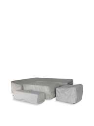 Bramblecrest Fairford L-Shape Sofa Set Cover Green Long Right in Khaki