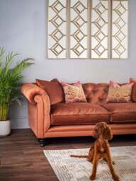 Dar Lighting Kipton Rectangle Decorative Mirror in Gold Leaf - thumbnail 5