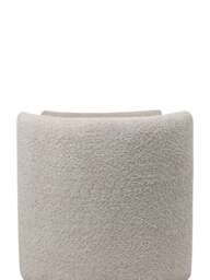 Libra Interiors Casa Upholstered Storage Bench Taupe in Cream, Size 160x50x48 - thumbnail 4