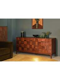 Heal's Zarina Sideboard in Walnut, Size W166 x D51 - thumbnail 2
