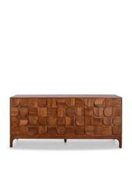 Heal's Zarina Sideboard in Walnut, Size W166 x D51 - thumbnail 1