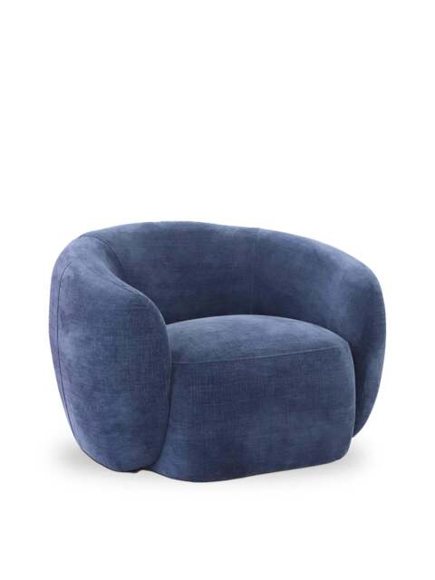 Barker and Stonehouse Arles Armchair in Blue - image 1