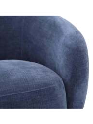 Barker and Stonehouse Arles Armchair in Blue - thumbnail 3