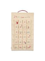 Mamas & Papas Christmas Advent Calendar Beige