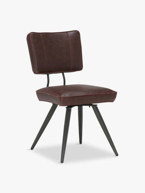 Barker and Stonehouse Sawyer Dining Chair in Violet, Faux Leather - image 1