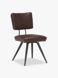 Barker and Stonehouse Sawyer Dining Chair in Violet, Faux Leather