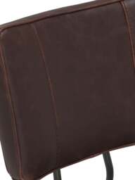 Barker and Stonehouse Sawyer Dining Chair in Violet, Faux Leather - thumbnail 3