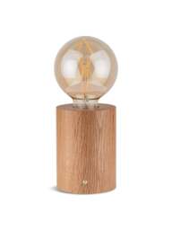 Heal's Bristol Table Lamp in Tan, Oak