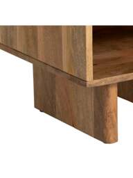 Barker and Stonehouse Zuberi Mango Wood Bedside Table in Neutral - thumbnail 4