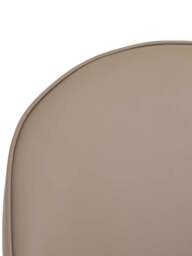 Barker and Stonehouse Quebec Dining Chair in Taupe, Faux Leather - thumbnail 5
