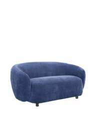 Barker and Stonehouse Arles Loveseat in Blue - thumbnail 2