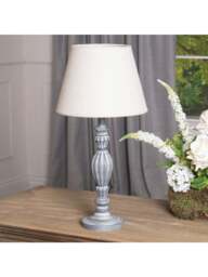 Hill Interiors Aegina Table Lamp, Linen, Size 40cm - thumbnail 5